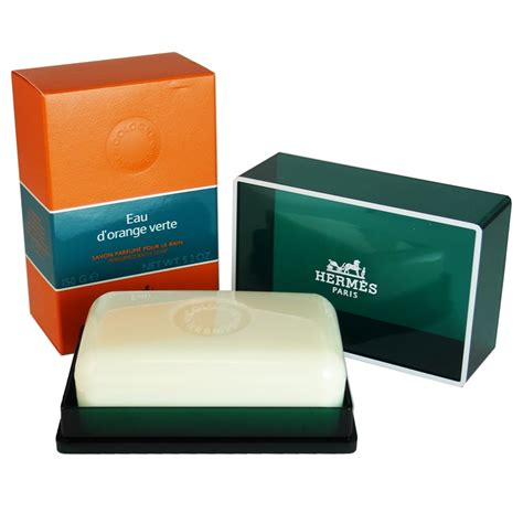 hermes orange soap|hermes soap review.